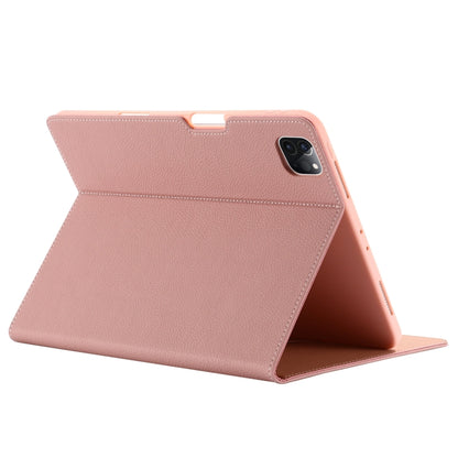 For iPad Pro 11 inch (2020) GEBEI PU+TPU Horizontal Flip Protective Tablet Case with Holder & Card Slots(Rose Gold) - iPad Pro 11 (2020) Cases by GEBEI | Online Shopping UK | buy2fix