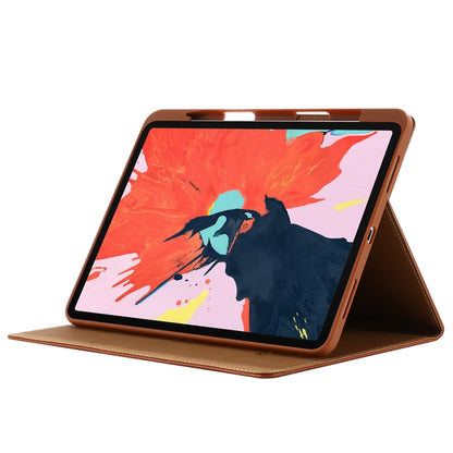 For iPad Pro 11 inch (2020) GEBEI PU+TPU Horizontal Flip Protective Tablet Case with Holder & Card Slots(Rose Gold) - iPad Pro 11 (2020) Cases by GEBEI | Online Shopping UK | buy2fix