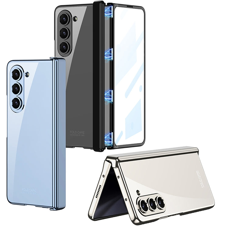 For Samsung Galaxy Z Fold5 GKK Integrated Magnetic Phantom Hinge Folding Phone Case(Black) - Galaxy Z Fold5 Cases by GKK | Online Shopping UK | buy2fix