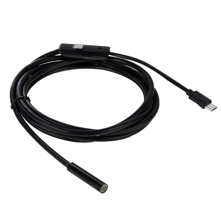 AN97 Waterproof Micro USB Endoscope Snake Tube Inspection Camera for Parts of OTG Function Android Mobile Phone, with 6 LEDs, Lens Diameter:5.5mm(Length: 2m) - Consumer Electronics by buy2fix | Online Shopping UK | buy2fix