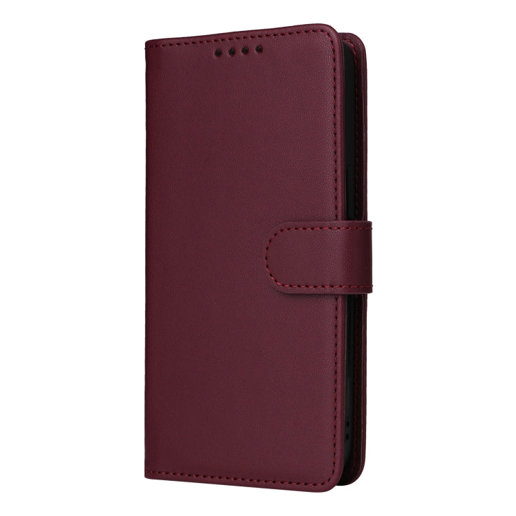 For iPhone 15 Pro Max BETOPNICE BN-005 2 in 1 Detachable Imitate Genuine Leather Phone Case(Wine Red) - iPhone 15 Pro Max Cases by BETOPNICE | Online Shopping UK | buy2fix