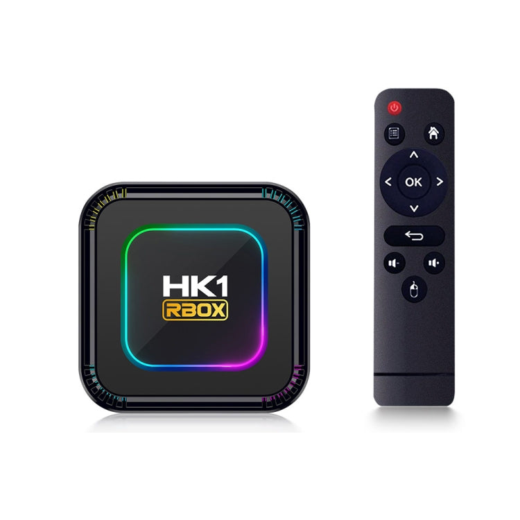 HK1 RBOX K8 8K Android 13.0 Smart TV Box with Remote Control, 4GB+64GB, RK3528 Quad-Core(US Plug) - Others by buy2fix | Online Shopping UK | buy2fix