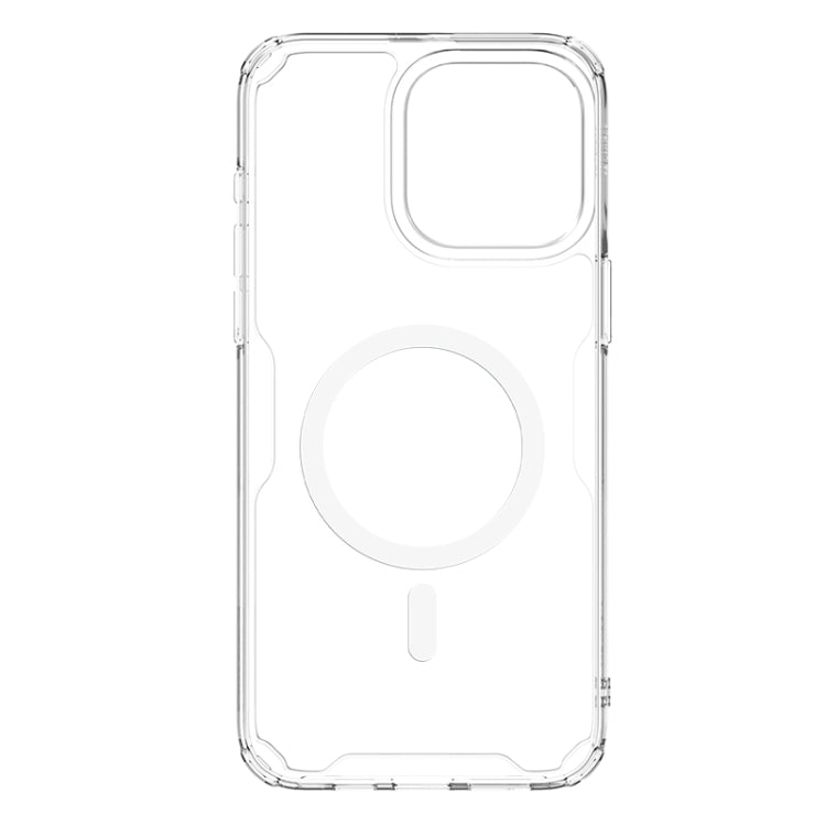 For iPhone 15 Pro Max NILLKIN Ultra Clear Magsafe PC + TPU Phone Case(Transparent) - iPhone 15 Pro Max Cases by NILLKIN | Online Shopping UK | buy2fix