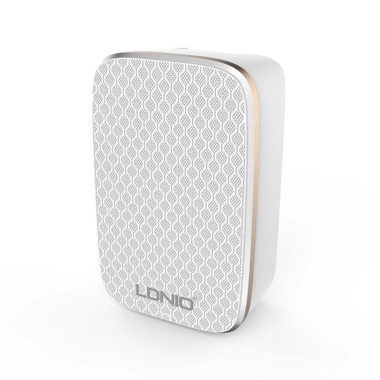 LDNIO A2204 2 in 1 12W Dual USB Interface Travel Charger Mobile Phone Charger with Micro USB Data Cable, EU Plug - USB Charger by LDNIO | Online Shopping UK | buy2fix