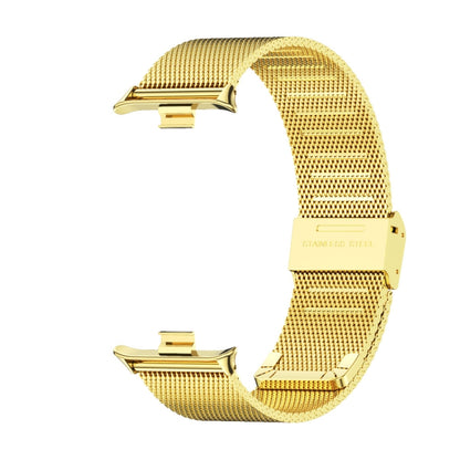 For Xiaomi Smart Band 9 Pro / 8 Pro Mijobs Milan Buckle Stainless Steel Watch Band(Gold) - Watch Bands by MIJOBS | Online Shopping UK | buy2fix