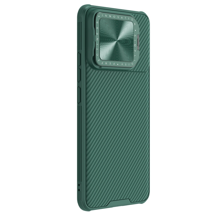 For Xiaomi Redmi K70/K70 Pro NILLKIN Black Mirror Prop CD Texture Mirror Phone Case(Green) - K70 Pro Cases by NILLKIN | Online Shopping UK | buy2fix