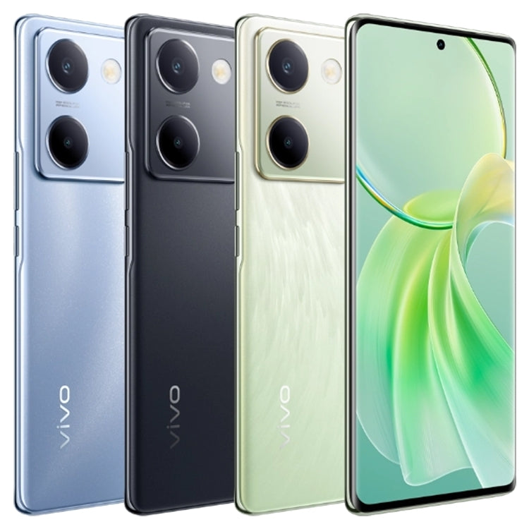 vivo Y100, 8GB+256GB, Face ID / Screen Fingerprint Identification, 6.78 inch Android 13.0 OriginOS 3 Snapdragon 695 Octa Core, OTG, Network: 5G(Blue) - vivo by vivo | Online Shopping UK | buy2fix