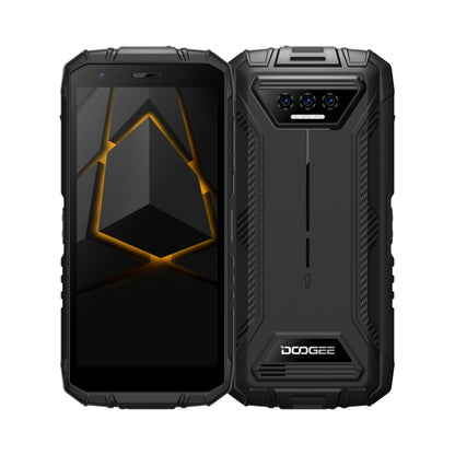 DOOGEE S41 Max, 6GB+256GB, Side Fingerprint, 5.5 inch Android 13 Spreadtrum T606 Octa Core 1.6GHz, Network: 4G, OTG, NFC, Support Google Pay(Black) - DOOGEE by DOOGEE | Online Shopping UK | buy2fix