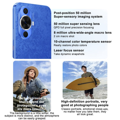 Huawei nova 12 Active, 8GB+256GB, Screen Fingerprint Identification, 6.7 inch HarmonyOS 4.0 Qualcomm Snapdragon 778G 4G Octa Core, Network: 4G, NFC, OTG, Not Support Google Play(Blue) - Huawei Mate & P by Huawei | Online Shopping UK | buy2fix