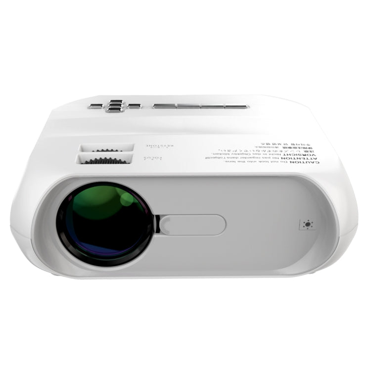 S5 1280x720 4500 Lumens Portable Home Theater LED HD Digital Projector - LED Projector by buy2fix | Online Shopping UK | buy2fix