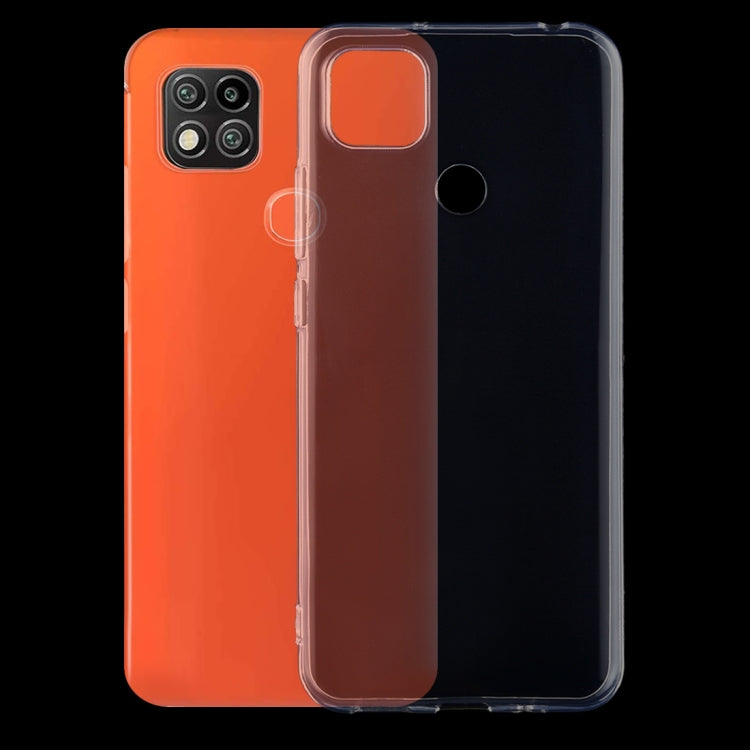 For Xiaomi Redmi 9C 0.75mm Ultra-thin Transparent TPU Soft Protective Case - Xiaomi Cases by buy2fix | Online Shopping UK | buy2fix