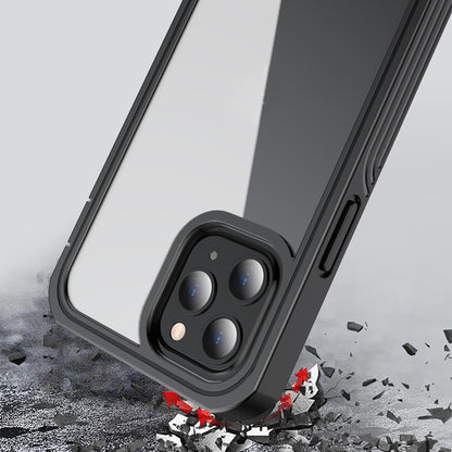 For iPhone 12 / 12 Pro RedPepper Shockproof Dust-proof Life Waterproof Phone Case(Transparent) - iPhone 12 / 12 Pro Cases by RedPepper | Online Shopping UK | buy2fix