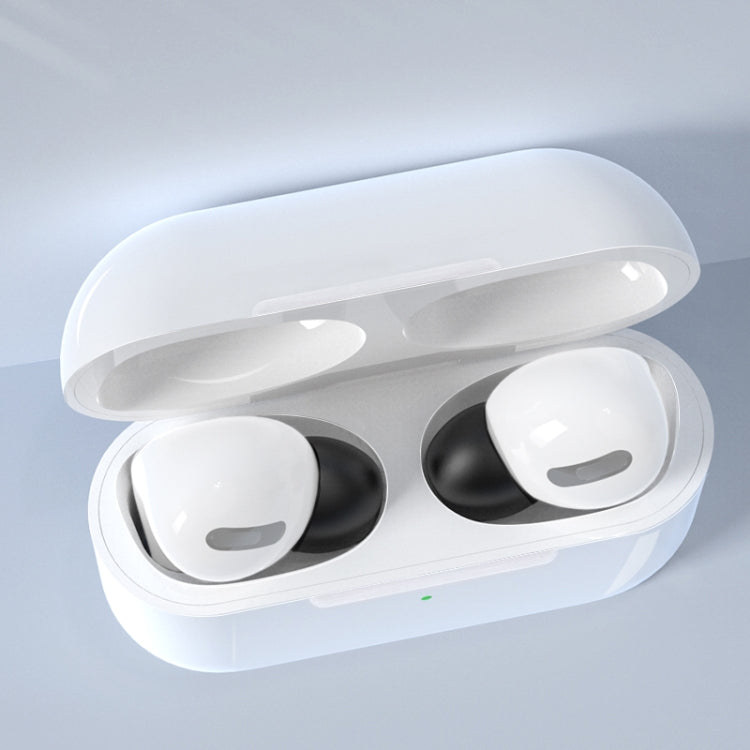 12 PCS Wireless Earphone Replaceable Silicone + Memory Foam Ear Cap Earplugs for AirPods Pro, with Storage Box(White + Grey) - Apple Accessories by buy2fix | Online Shopping UK | buy2fix