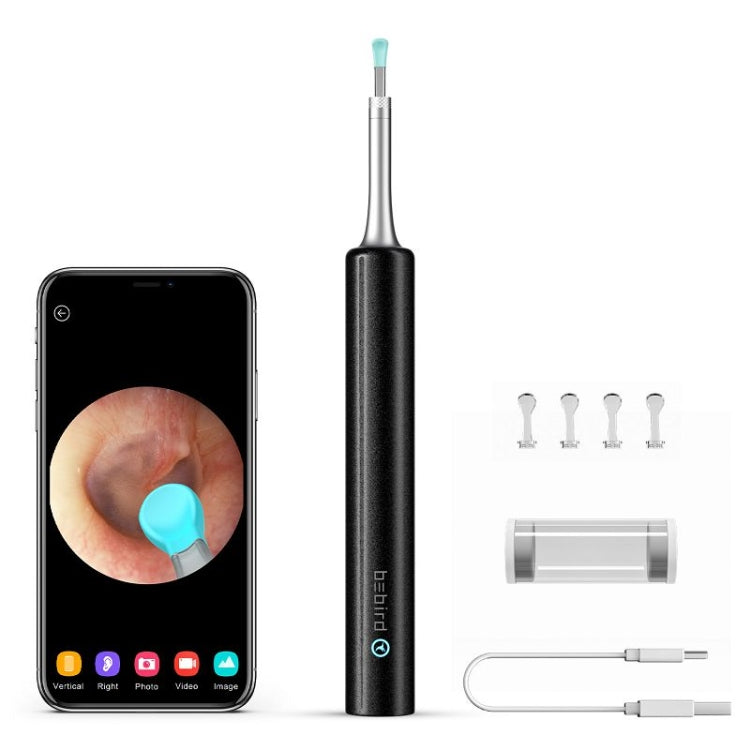 Bebird C3 Pro 2.4G 3.5mm Wireless Wifi High-definition Visual Ear Spoon 3 Million Pixels Out Ear Visual Ear Spoon(Black) - Ear Care Tools by Bebird | Online Shopping UK | buy2fix