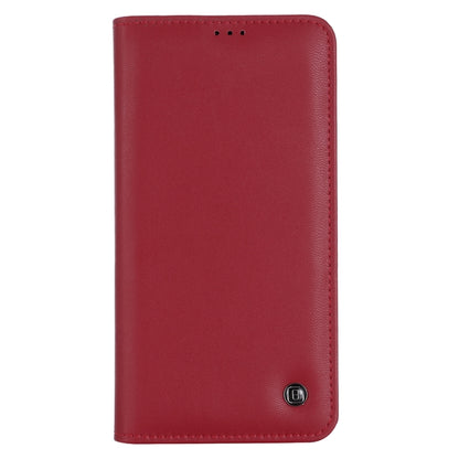 For iPhone 12 mini GEBEI PU+TPU Horizontal Flip Protective Case with Holder & Card Slots (Red) - iPhone 12 mini Cases by GEBEI | Online Shopping UK | buy2fix