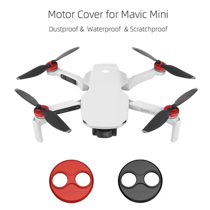 Sunnylife Dust-proof Waterproof Aluminum Alloy Motor Cover for DJI Mini 3 Pro/Mavic Mini/Mini SE(Red) - DJI & GoPro Accessories by buy2fix | Online Shopping UK | buy2fix