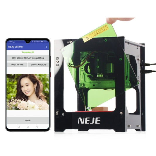 NEJE KZ 3000mW Bluetooth DIY USB Laser Engraver Carving Machine - Consumer Electronics by NEJE | Online Shopping UK | buy2fix