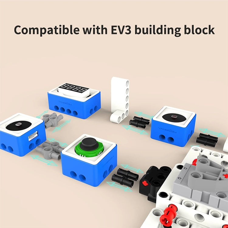 Yahboom Building Block Sensor Module Kit, Compatible with Micro:bit V2/V1.5 Arduino UNO Raspberry Pi Pico, without micro:bit - Consumer Electronics by YAHBOOM | Online Shopping UK | buy2fix