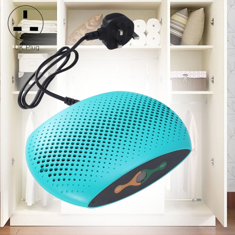 INVITOP Portable Household Wardrobe Piano Moisture-proof Dehumidifier Air Moisturizing Dryer Moisture Absorber, UK Plug (Green) - Home & Garden by buy2fix | Online Shopping UK | buy2fix