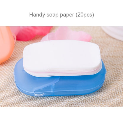 5 PCS Disposable Portable Travel Boxed Confetti Soap Mini Soap Paper, Random Color Delivery - Home & Garden by buy2fix | Online Shopping UK | buy2fix