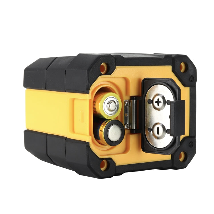 SNDWAY SW-311R Laser Level Covering Walls and Floors 2 Line Red Beam IP54 Water / Dust-proof(Yellow) - Consumer Electronics by SNDWAY | Online Shopping UK | buy2fix