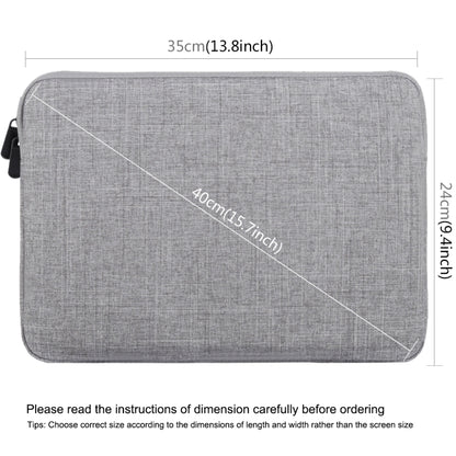 HAWEEL 13.0 inch Sleeve Case Zipper Briefcase Laptop Carrying Bag, For Macbook, Samsung, Lenovo, Sony, DELL Alienware, CHUWI, ASUS, HP, 13 inch and Below Laptops(Grey) - 13.3 inch by HAWEEL | Online Shopping UK | buy2fix