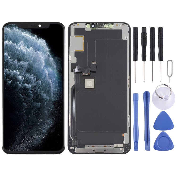 YK OLED LCD Screen For iPhone 11 Pro Max with Digitizer Full Assembly, Remove IC Need Professional Repair - Repair & Spare Parts by buy2fix | Online Shopping UK | buy2fix