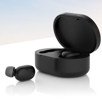 Silicone Charging Box Protective Case for Xiaomi Redmi AirDots /AirDots S / AirDots 2(Black) - Xiaomi Earphone Case by buy2fix | Online Shopping UK | buy2fix