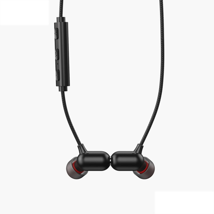REMAX RB-S11 Lotune Series Wireless Metal Powerbears V5.0 Bluetooth Earphone (Black) - Neck-mounted Earphone by REMAX | Online Shopping UK | buy2fix