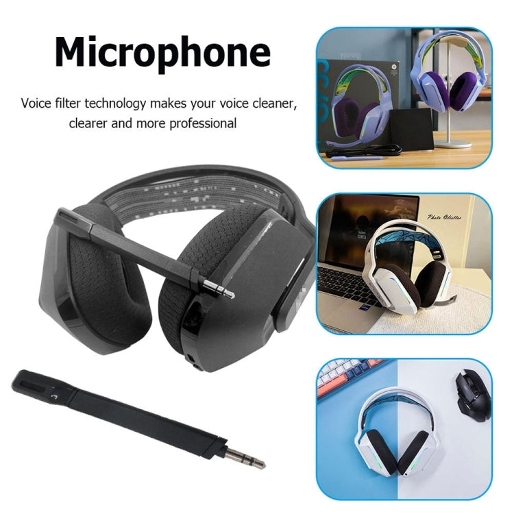 ZS0240 Wireless Gaming Headphone Microphone for Logitech G733 (Black) -  by buy2fix | Online Shopping UK | buy2fix