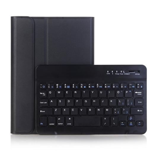 A05B Bluetooth 3.0 Ultra-thin ABS Detachable Bluetooth Keyboard Leather Tablet Case for iPad mini 5 / 4 / 3 / 2, with Holder(Black) - For iPad mini by buy2fix | Online Shopping UK | buy2fix