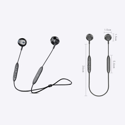 Langsdom L5C Bluetooth 5.0 Life Waterproof Sports Bluetooth Earphone(Black) - Sport Earphone by Langsdom | Online Shopping UK | buy2fix