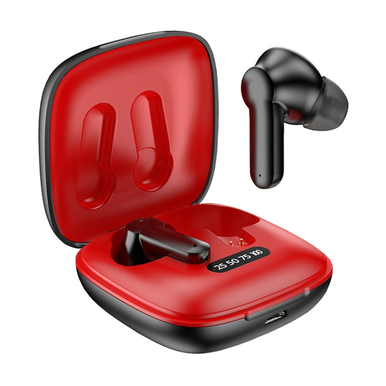 XG31 Bluetooth 5.0 IPX6 Waterproof  Wireless Bluetooth Earphone with Charging Box (Red) - Bluetooth Earphone by buy2fix | Online Shopping UK | buy2fix