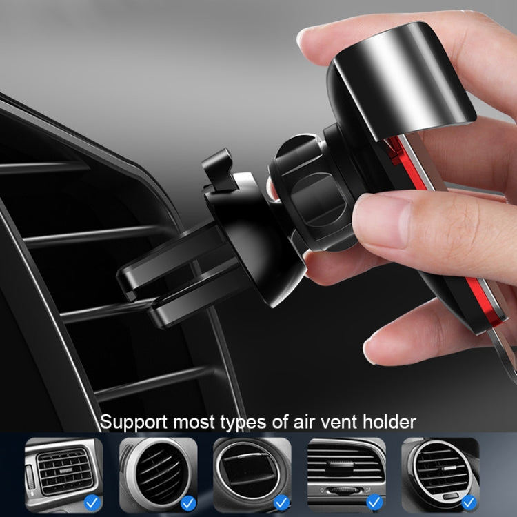 CAFELE Car Air Outlet Mobile Phone Holder Bracket (Black) - Car Holders by CAFELE | Online Shopping UK | buy2fix