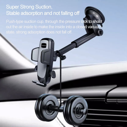 Original Xiaomi Youpin HZX31 Honeywell Suction Cup Car Mobile Phone Holder (Black) - In Car by Xiaomi | Online Shopping UK | buy2fix