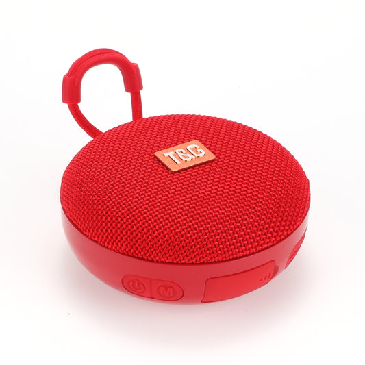 T&G TG352 Outdoor Portable Riding Wireless Bluetooth Speaker TWS Stereo Subwoofer, Support Handsfree Call / FM / TF(Red) - Mini Speaker by T&G | Online Shopping UK | buy2fix