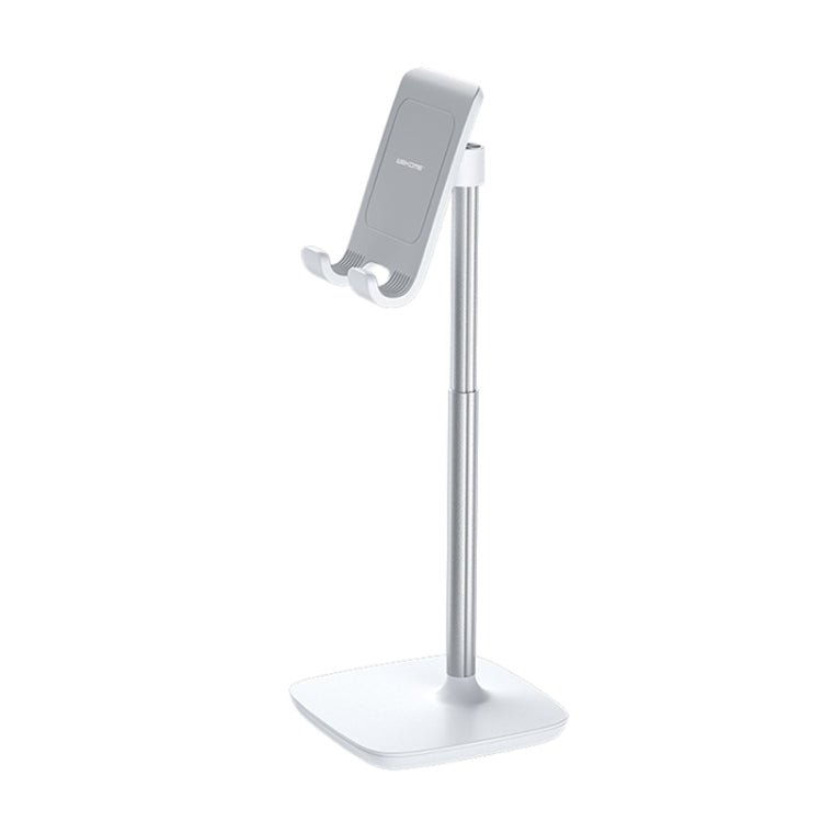 WK WA-S36 Liftable Aluminum Alloy Desktop Mobile Phones and Tablet Computers Stand (White) - Desktop Holder by WK | Online Shopping UK | buy2fix