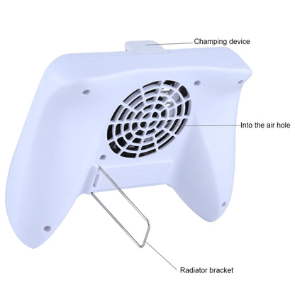 CCF-013 Multi-function 3 in 1 Phone Gamepad Holder Handle with Charging / Radiating, For iPhone, Galaxy, Huawei, Xiaomi, LG, HTC, Sony, Google and other Smartphones(White) - Cooling Fan Radiator by buy2fix | Online Shopping UK | buy2fix