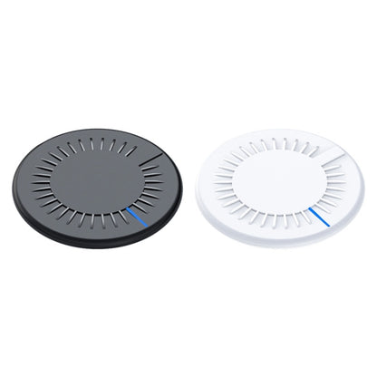 964 15W Round Shape Wireless Fast Charging(White) - Apple Accessories by buy2fix | Online Shopping UK | buy2fix