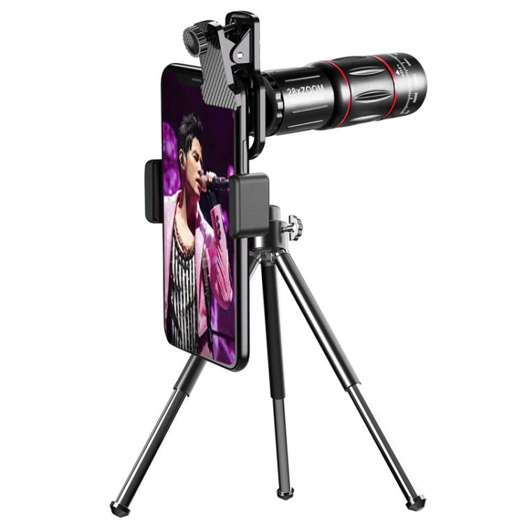 W28-QK Mobile Phone Universal Lens Telescope 28X Big Pocket Set - Combination Lens by buy2fix | Online Shopping UK | buy2fix