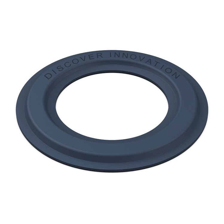 2 PCS NILLKIN Portable PU Leather Magnetic Ring Sticker (Blue) - Hand-Sticking Bracket by NILLKIN | Online Shopping UK | buy2fix