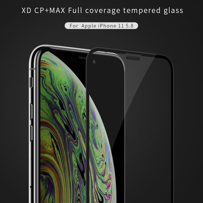 For iPhone 11 Pro / XS / X NILLKIN XD CP+MAX Full Coverage Tempered Glass Screen Protector - iPhone 11 Pro Tempered Glass by NILLKIN | Online Shopping UK | buy2fix