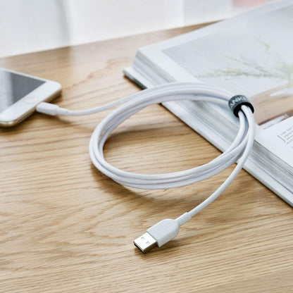 ANKER PowerLine II USB to 8 Pin MFI Certificated Charging Data Cable, Length: 0.9m(White) - Apple Accessories by ANKER | Online Shopping UK | buy2fix