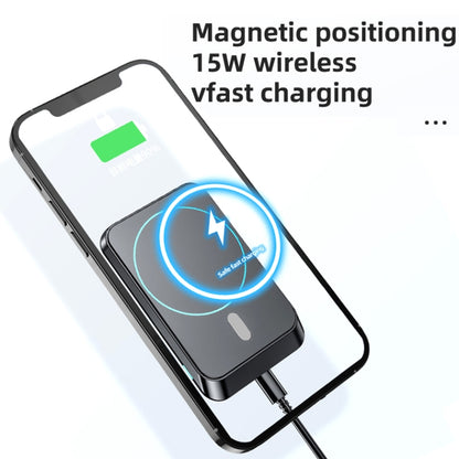 JJT-969 15W Max Output Magnetic Car Air Outlet Bracket Wireless Charger(Blue) - In Car by buy2fix | Online Shopping UK | buy2fix
