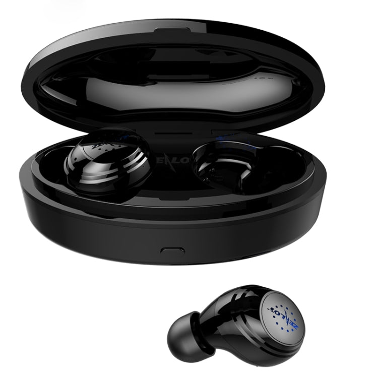 ZEALOT H19 TWS Bluetooth 5.0 Touch Wireless Bluetooth Earphone with Magnetic Charging Box, Support HD Call & Bluetooth Automatic Connection(Black) - TWS Earphone by ZEALOT | Online Shopping UK | buy2fix