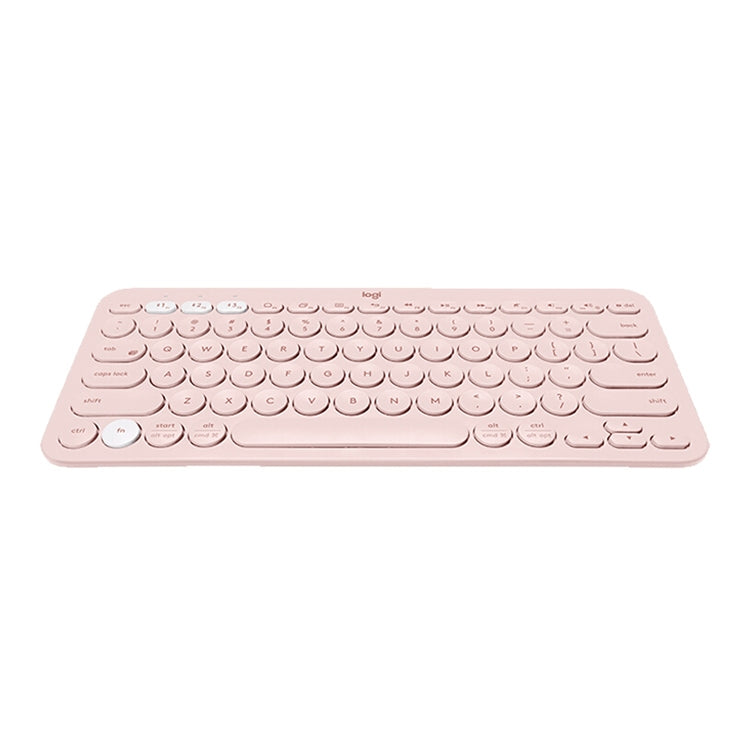 Logitech K380 Portable Multi-Device Wireless Bluetooth Keyboard (Pink) - Wireless Keyboard by Logitech | Online Shopping UK | buy2fix