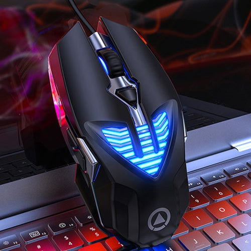 YINDIAO G4 3200DPI 4-modes Adjustable 7-keys RGB Light Programmable Wired Gaming Mouse (Black) - Computer & Networking by YINDIAO | Online Shopping UK | buy2fix
