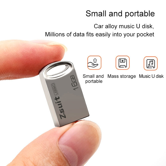 Zsuit 32GB USB 3.0 Mini Metal Ring Shape USB Flash Disk - USB Flash Drives by buy2fix | Online Shopping UK | buy2fix