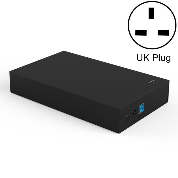 Blueendless 2.5 / 3.5 inch SSD USB 3.0 PC Computer External Solid State Mobile Hard Disk Box Hard Disk Drive (UK Plug) - Computer & Networking by Blueendless | Online Shopping UK | buy2fix