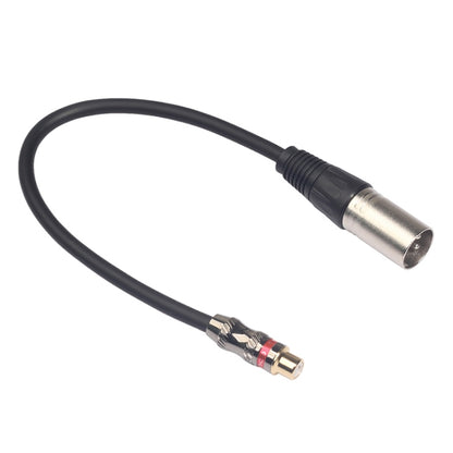 TR026K17-03 RCA Female to XLR Male Audio Cable, Length: 0.3m - Consumer Electronics by buy2fix | Online Shopping UK | buy2fix